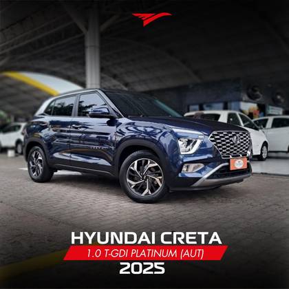 HYUNDAI CRETA 1.0 TGDI FLEX PLATINUM AUTOMÁTICO